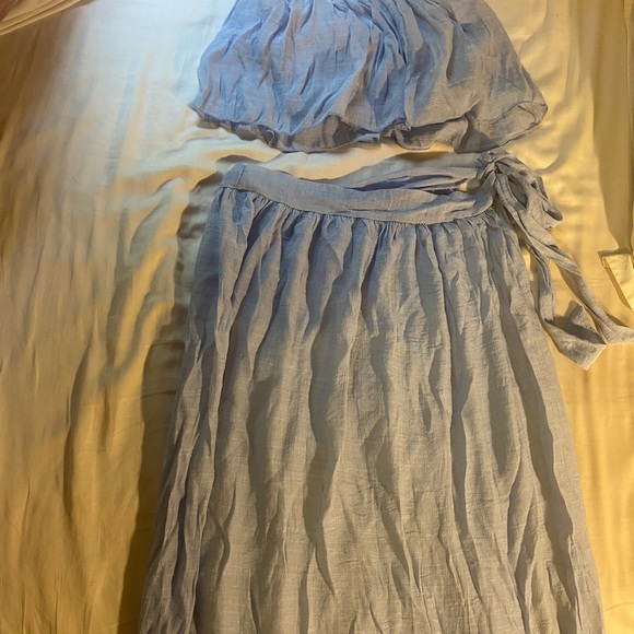 two piece swim cover up - Picture 2 of 3